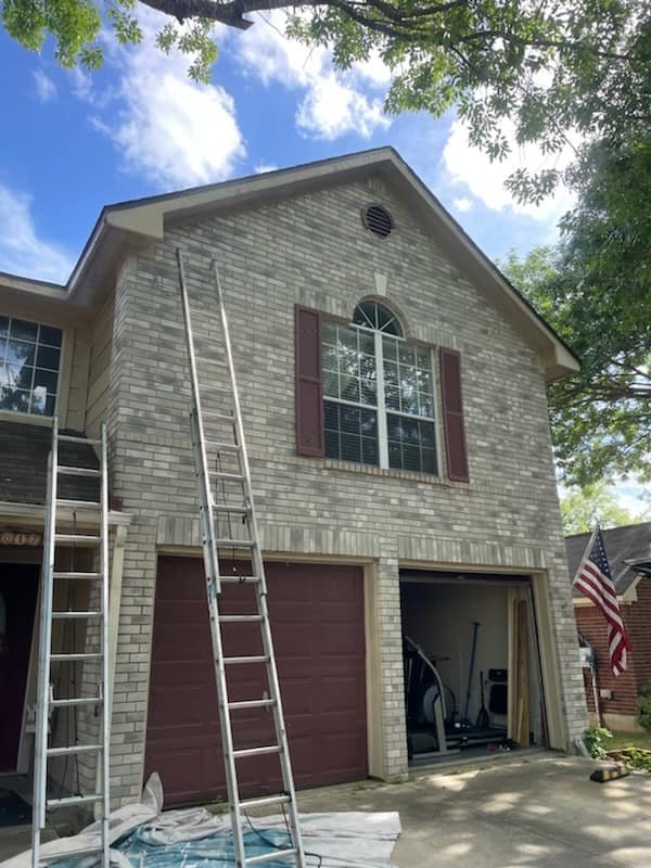 Exterior Trim Painting for a home